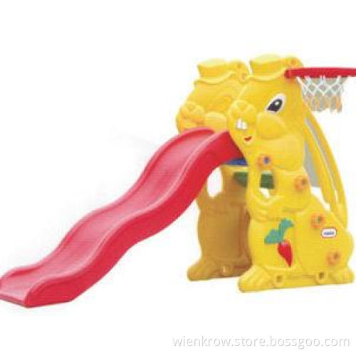 Commercial Kids Outdoor Plastic Playground Slide Equipments